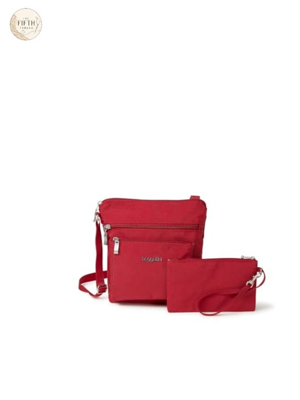 Small Lightweight Water-resistant Crossbody Travel Purse with RFID Wristlet
